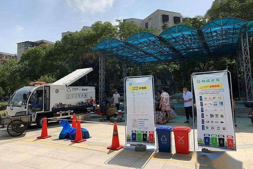 回收车开进小区，武汉垃圾分类不中断